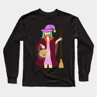 ghost witch Long Sleeve T-Shirt